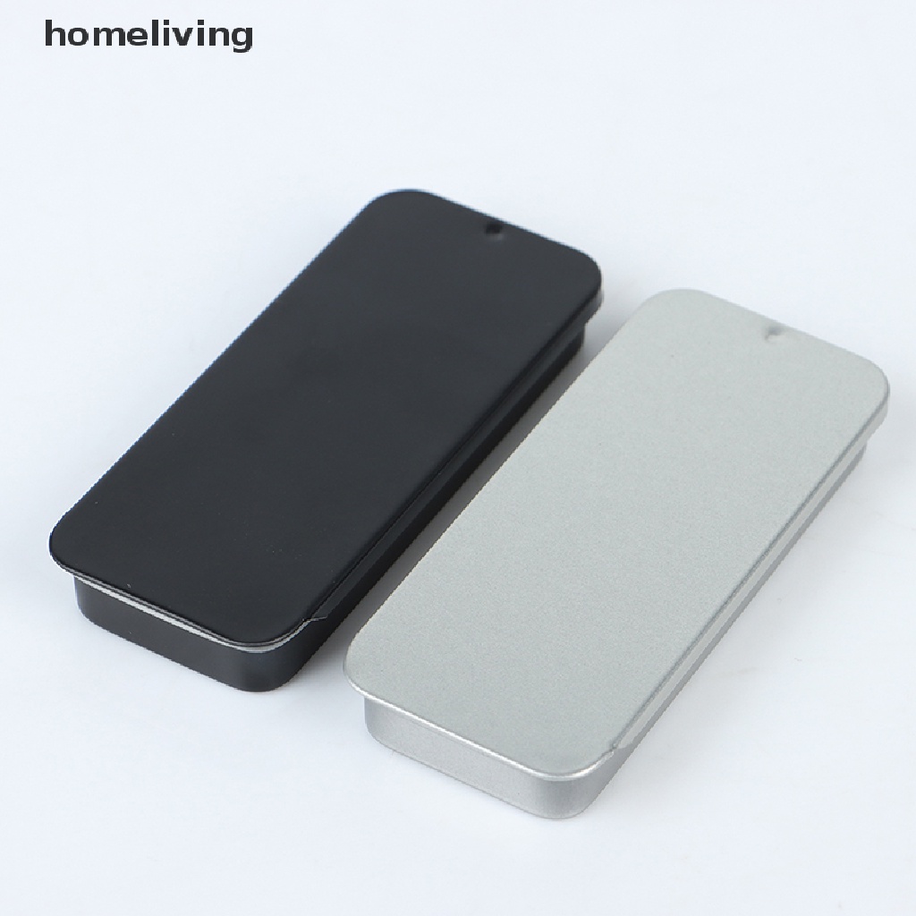 Hộp Thiếc Mini Có Nắp Trượt Dùng Đựng Thuốc / Trang Sức Tiện Dụng