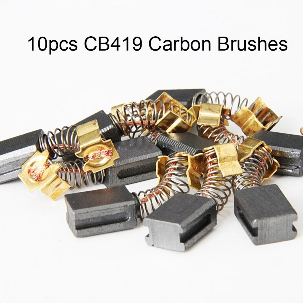 Set 10 Chổi Than 6 * 9 * 12.5mm Chuyên Dụng Cho CB406 CB407 CB418 CB419 191962- 4 4304 4304T HP1510