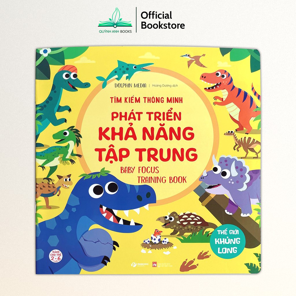 Sách - Tìm kiếm thông minh phát triển khả năng tập trung dành cho bé 2-6 tuổi  - NPH Pingbooks