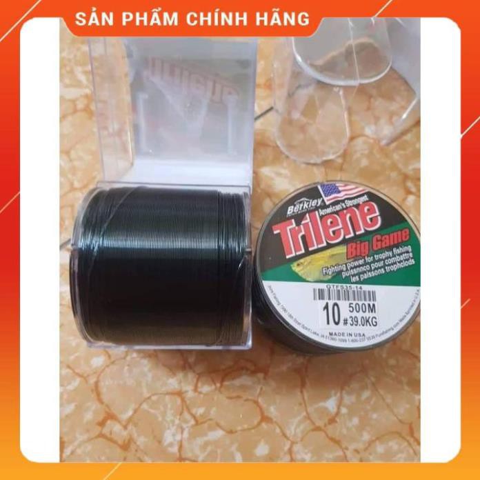 [Xả Kho] Cước Câu Cá MỸ TRILENE Big Game 500m Đủ Size Siêu Biền Chống sờn