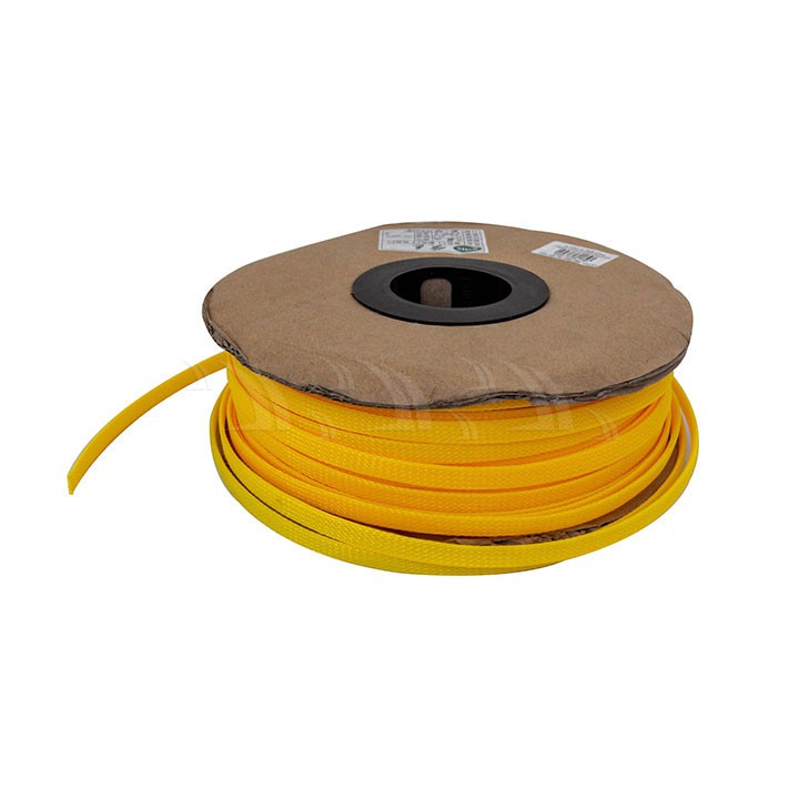 Vỏ bọc dây điện da rắn màu vàng 8mm - 0234