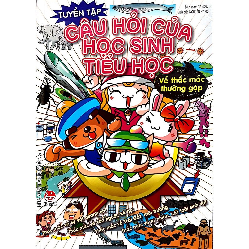 Sách - Tuyển Tập Câu Hỏi Của Học Sinh Tiểu Học - Về Thắc Mắc Thường Gặp