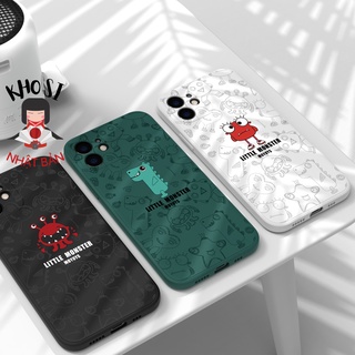 Ốp lưng iphone viền vuông hình thú 👽👽👽👽 vui nhộn cho iphone 6/6p/7p/x/xsm/11/11pm/12/12pm