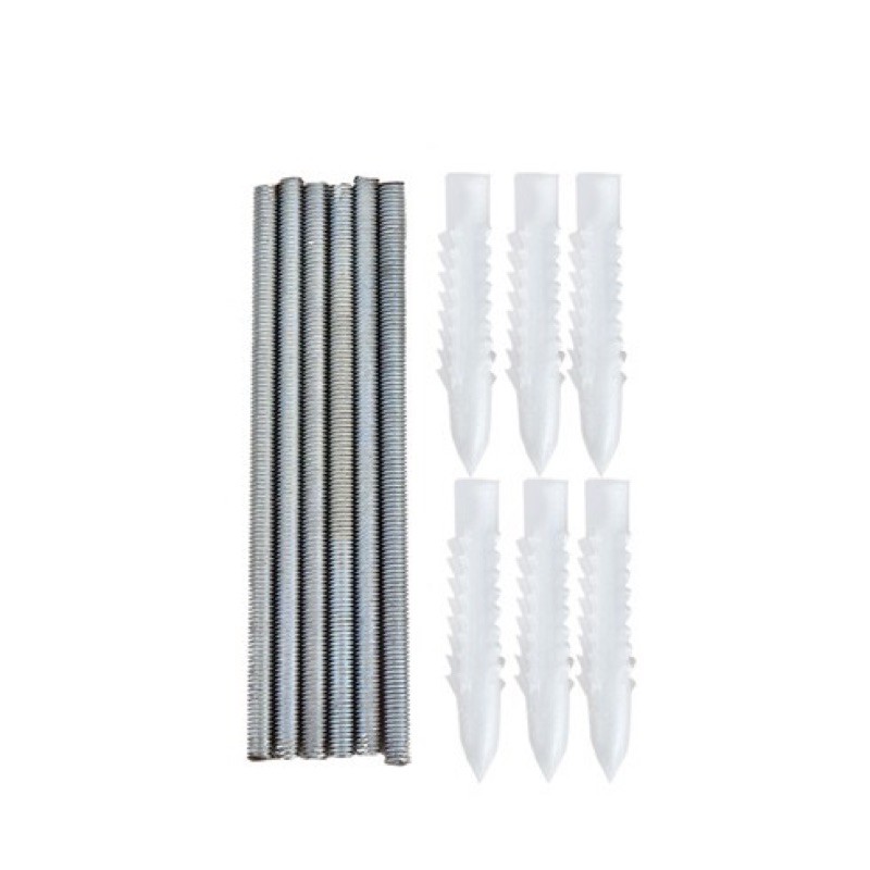 combo 100 vít và tắc kê lắp đặt kệ gỗ