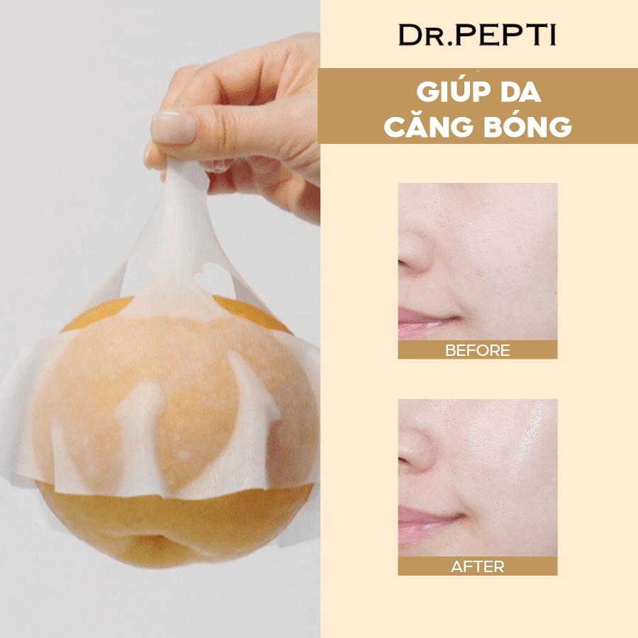 Mặt Nạ Cấp Ẩm Dr. Pepti Centella Moist Energy Mask 25ml/ miếng
