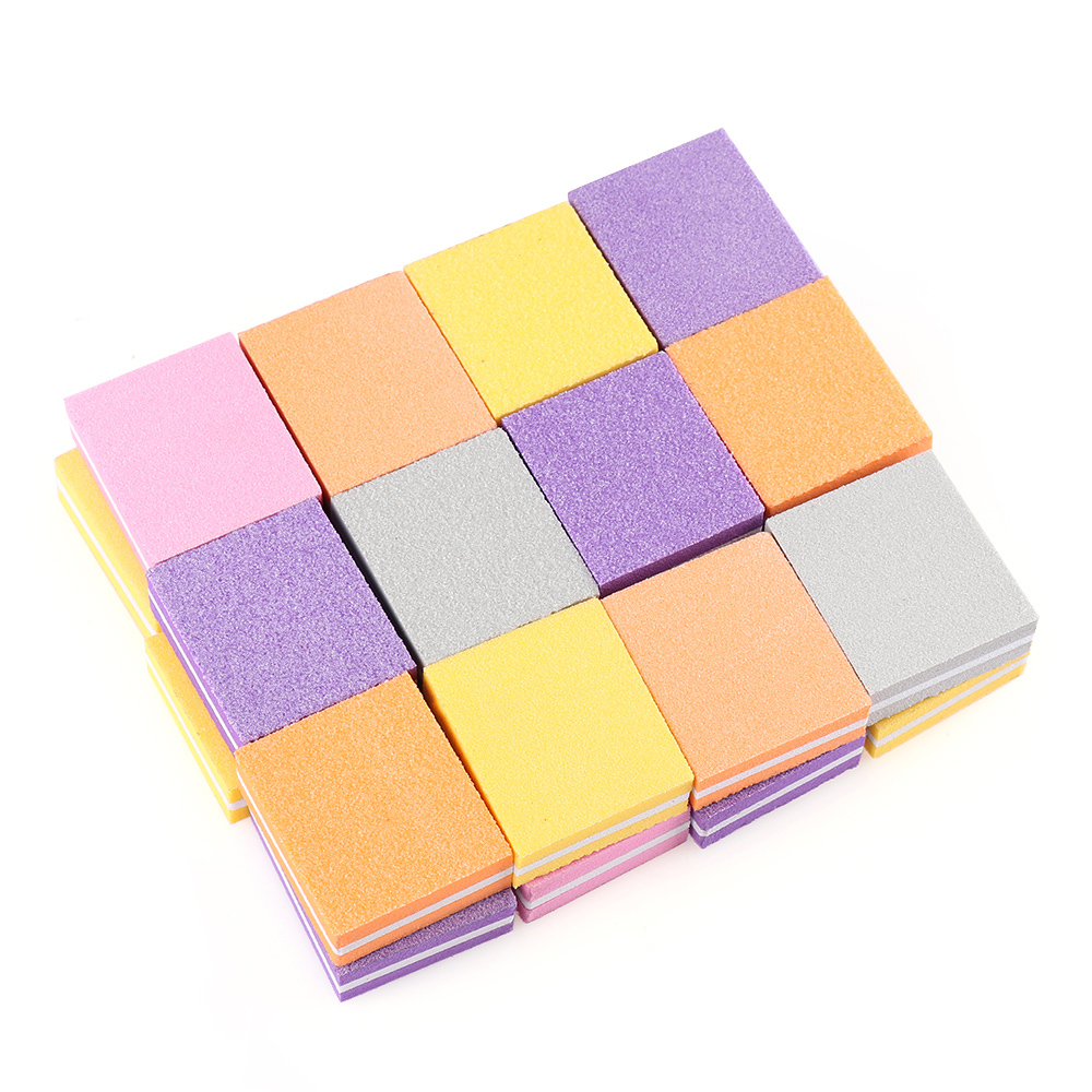 Set 5/10/20 Dũa Móng Tay Mini Hai Mặt Đánh Bóng Hai Mặt Tiện Dụng