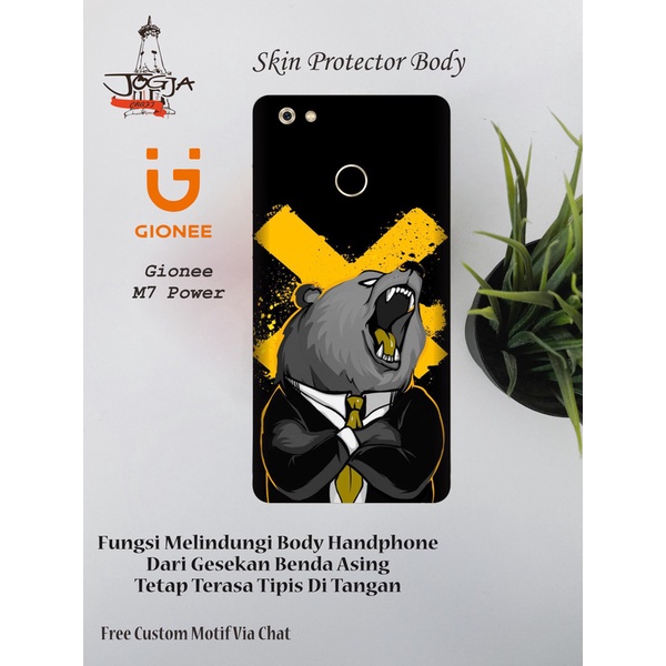Bộ 2 Ốp Điện Thoại Họa Tiết Gấu Xinh Xắn Dành Cho Garskin Gionee M7