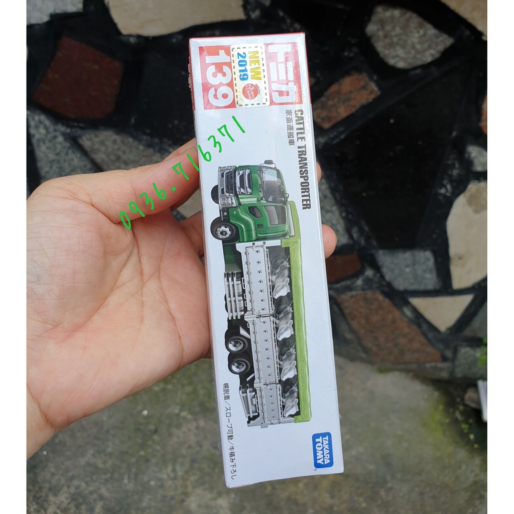 Mô hình xe chở bò tomica Nhật Bản No139