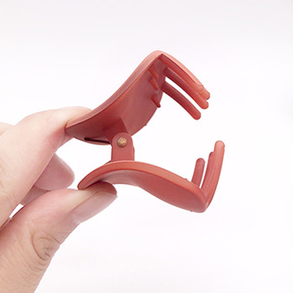 Kẹp Tóc Càng Cua Thiết Kế Tam Giác Nhỏ Xinh Màu Sắc Đơn Giản