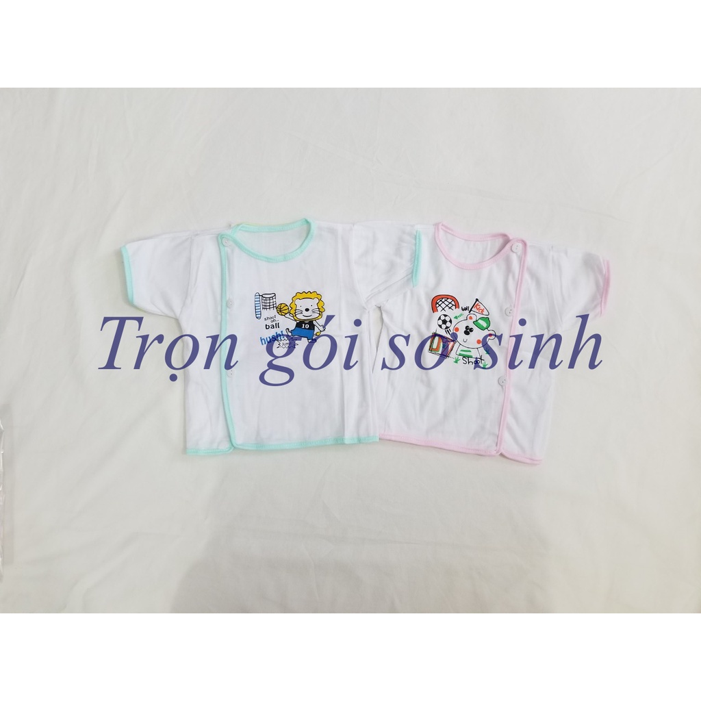 Áo sơ sinh ngắn tay Jou thích hợp cho trẻ từ 2.5kg trở lên