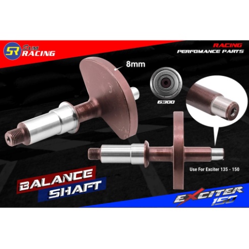 Tạ phụ / Tạ Giữa Độ Sum Racing Gắn Exciter 150