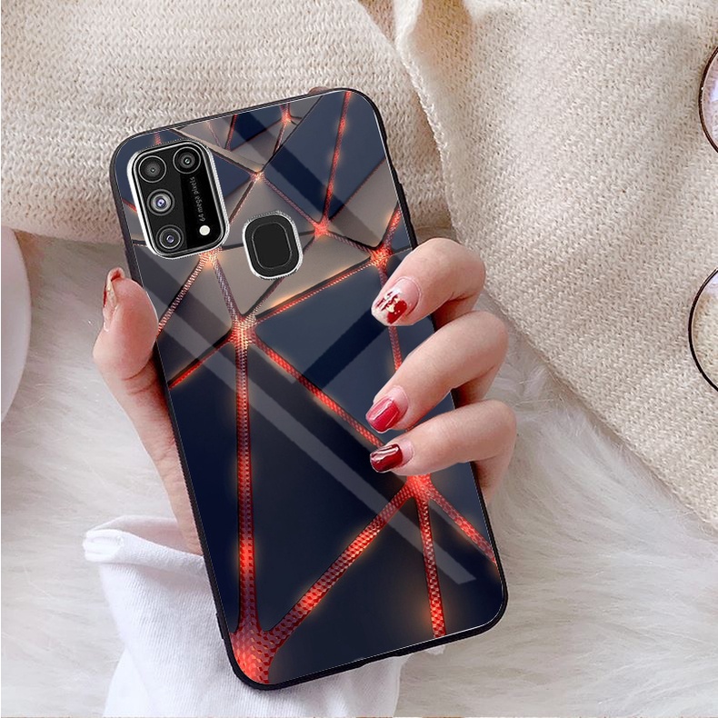 Ốp Lưng SAMSUNG GALAXY A21s,M21, M30S, M31 Mặt kính gương sáng bóng cao cấp