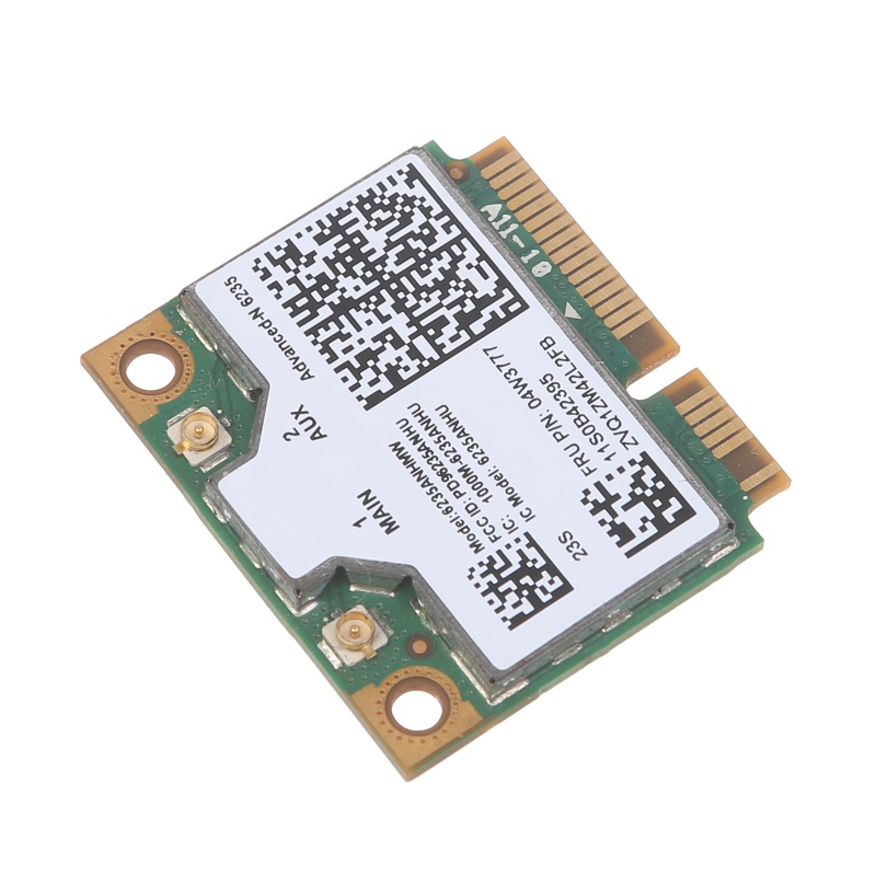 Card PCI-E Mini Kết Nối Bluetooth 4.0 Không Dây 6235ANHMW 2.4 / 5G 300M Thẻ