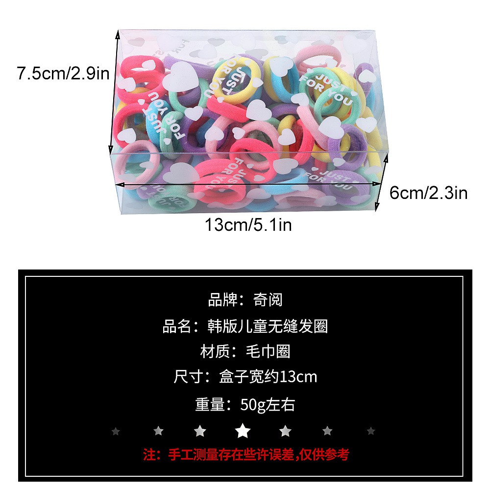 Dây buộc tóc hình trái tim thời trang