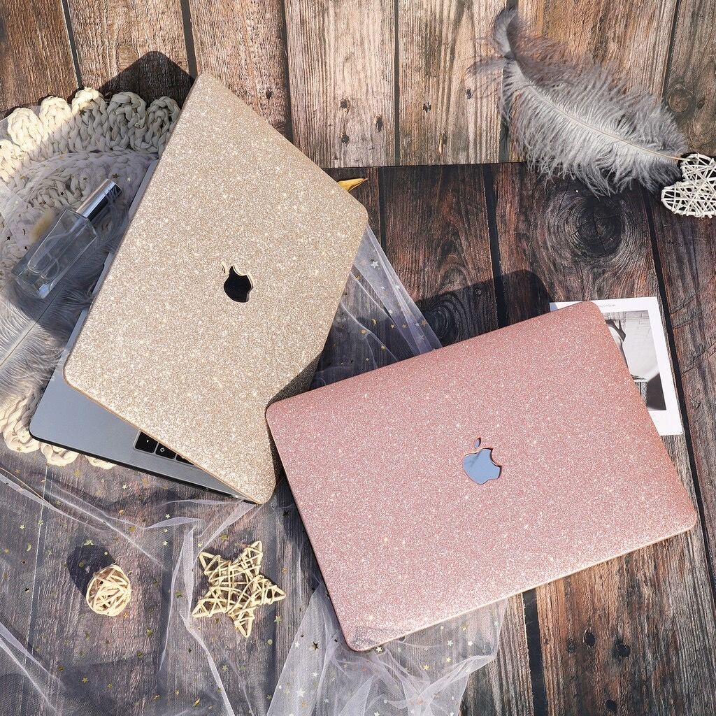 Ốp Điện Thoại Lấp Lánh 2021 Cho Macbook Pro14 16 A2442 A2485 M1 Chip Air13 A2337 A2179 2020 Pro13 15 16inch Retina A2338 A2251 A2141 A1990