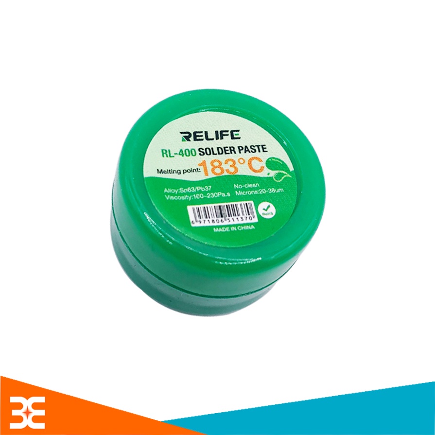 [Mã LIFEXANH03 giảm 10% đơn 500K] Thiếc Bột Relife Solder Paste RL-400 Sn63/Pb37