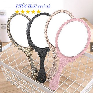 Gương hoàng cung cầm tay, gương soi mi