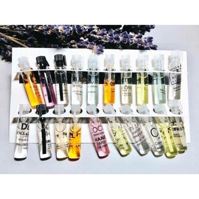 Set Nước Hoa MiNi 20 Ống 2ml 20 mùi thơm | BigBuy360 - bigbuy360.vn