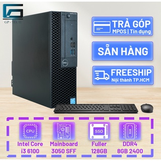 Máy bộ văn phòng Dell 3050 SFF – i3 6100 siêu mỏng Sk 1151