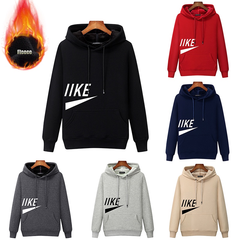 Áo Hoodie Dáng Rộng Lót Nhung Dày Dặn Thời Trang Thu Đông Nhật Bản Cho Nam Giới