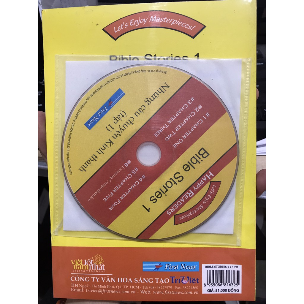 Sách - Happy Reader - Những câu chuyện kinh thánh tập 1