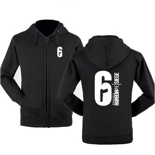 (SALE) Áo Khoác Hoodie In Hình Rainbow six siege Cá Tính
