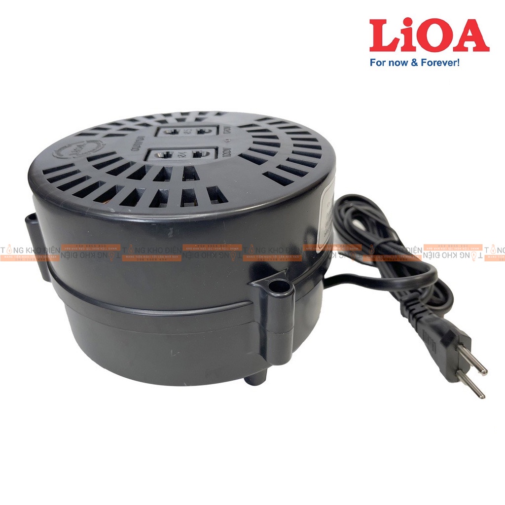 Biến Áp Đổi Nguồn LIOA (Nguồn Vào 220V / Nguồn Ra 100-120V) 200/400/600VA