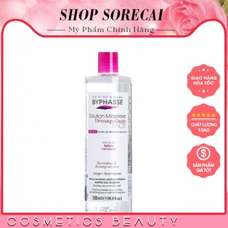 Nước tẩy trang 💖freeship💖 tẩy trang byphasse sạch sâu không gây bết dính 500ml