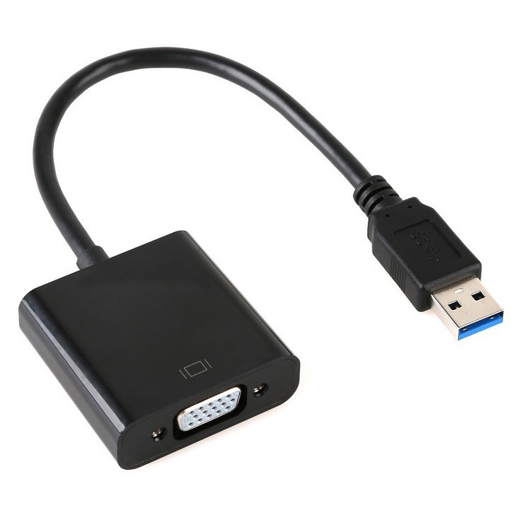 Cáp chuyển đổi tín hiệu USB sang VGA -DC501