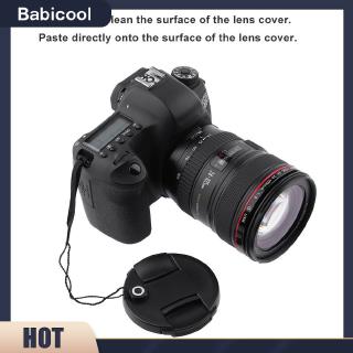 [B-cool]5 máy ảnh DSLR Camera chống mất ống kính Cap Cap Keeper Chủ dây buộc dây