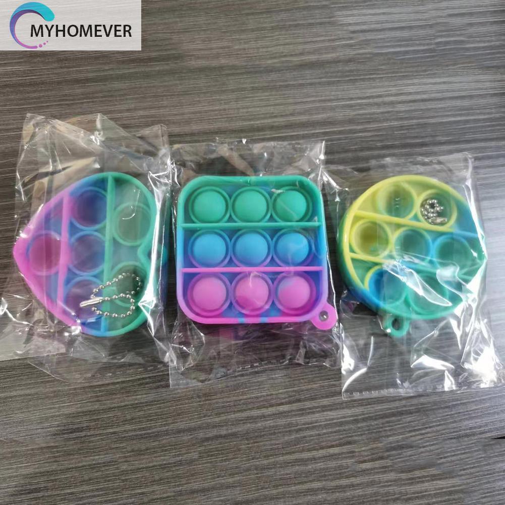 Đồ Chơi Bóp Bóng Silicon Mềm Nhỏ Gọn Bóng Giúp Giải Tỏa Căng Thẳng Cho Người Tự Kỷ / Bé