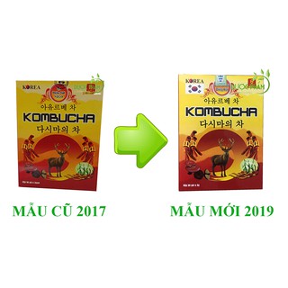 Combo 2 trà dưỡng sinh Kombucha gói