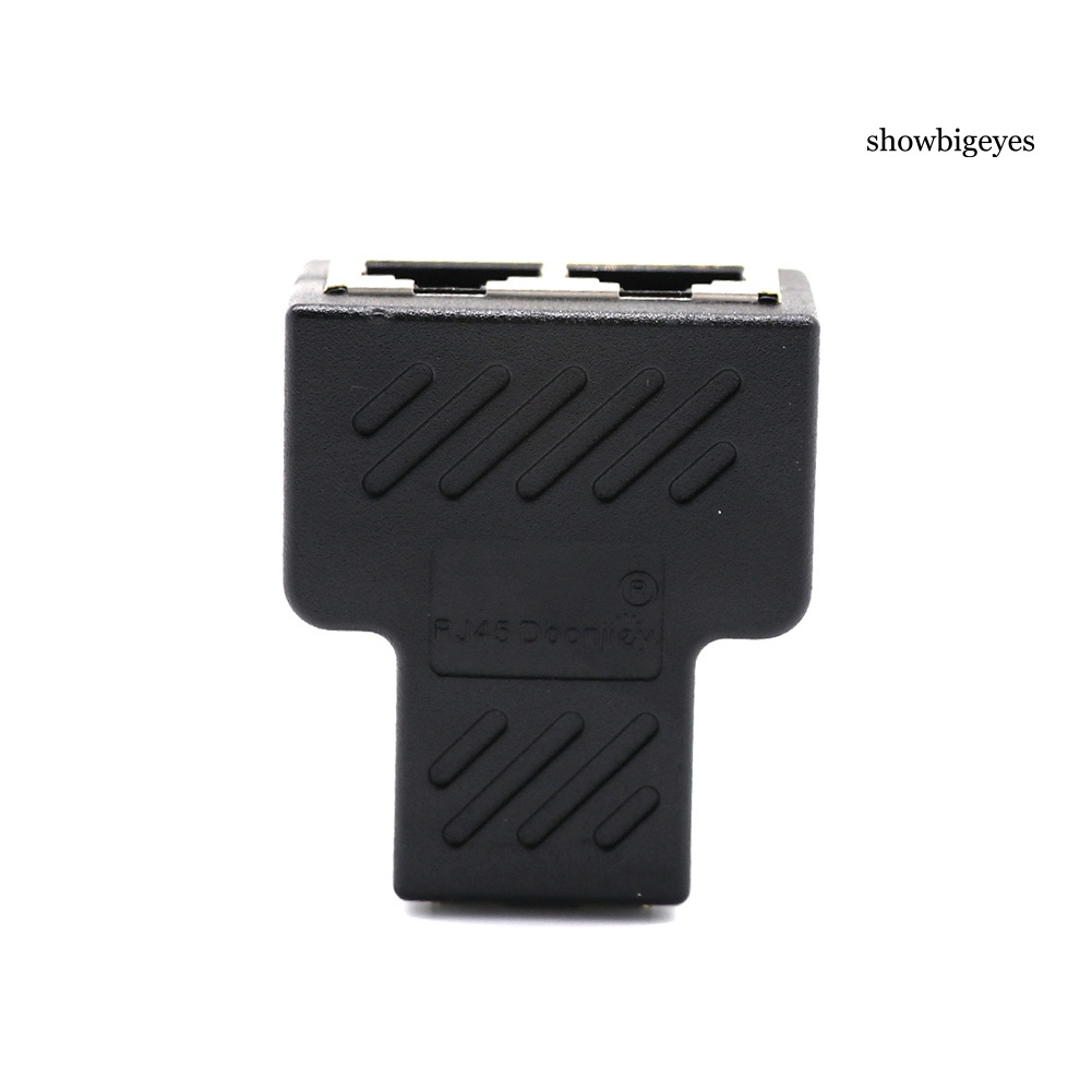 Bộ Chia Mạng Lan Ved--1 Sang 2 Cổng Cat5 / 6 / 7 Rj45