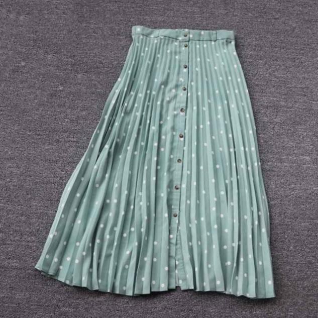 🍀 10.10 10.10 😍 🌸 🍀 9.9 Chân váy stradivarius cạp chun mẫu hot 2019(Pleated Skirt) .. Đẹp . . Đẹp . .