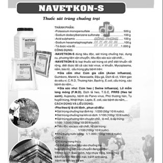 Sát trùng chuồng trai kon-s