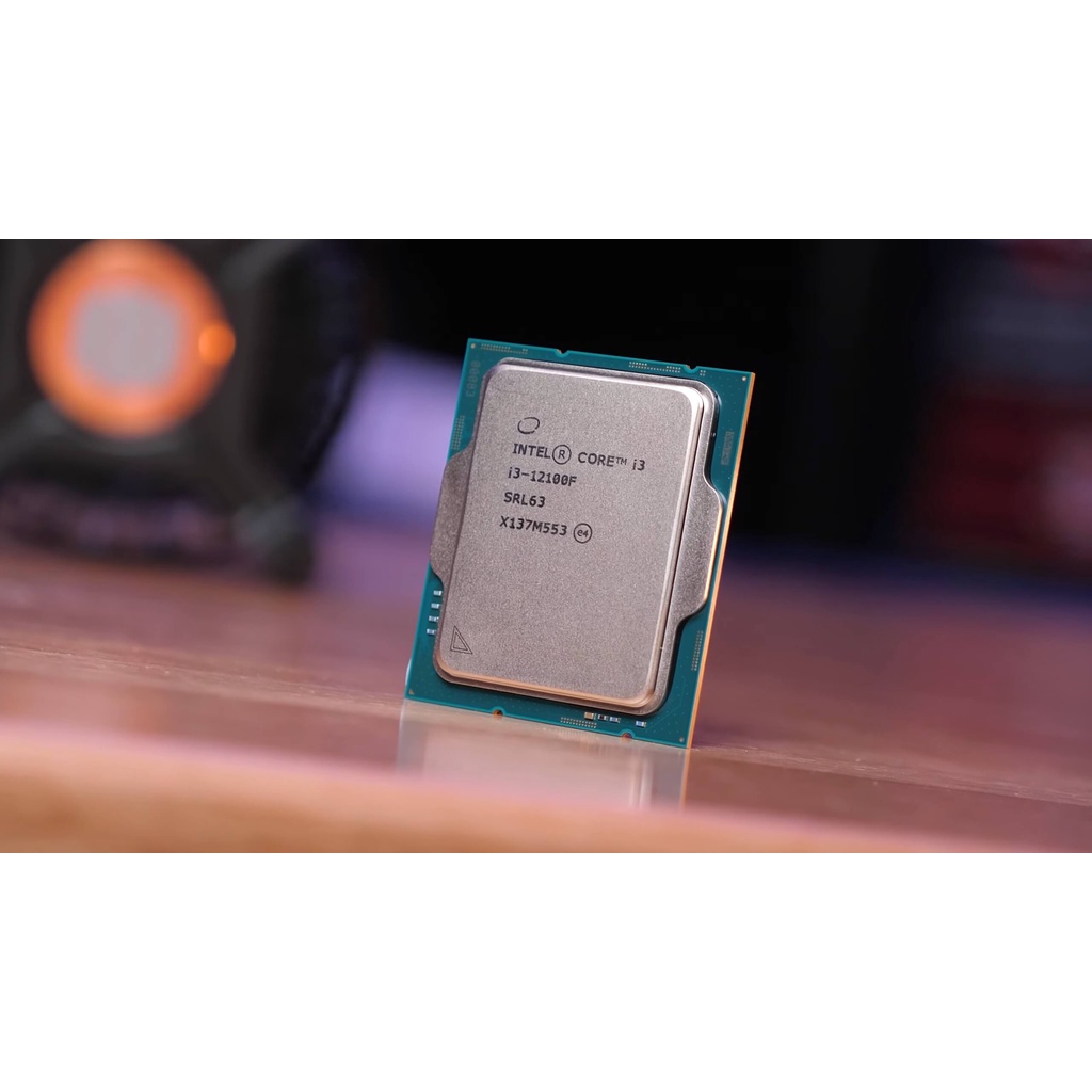 Bộ vi xử lý gaming CPU Intel Core i3 12100F 3.3GHz -Hàng chính hãng bảo hành 3 năm