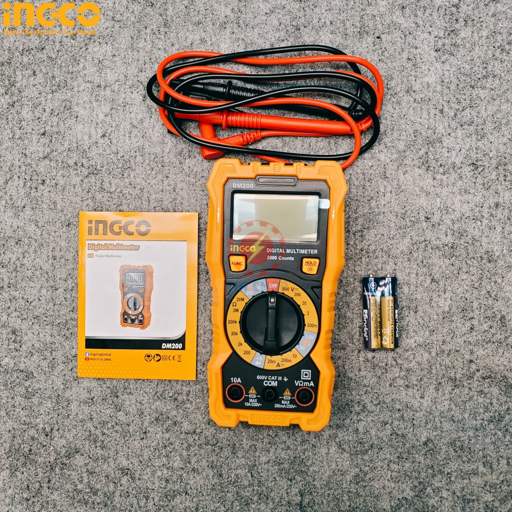 TOTAL Đồng hồ vạn năng TMT46001 DM200