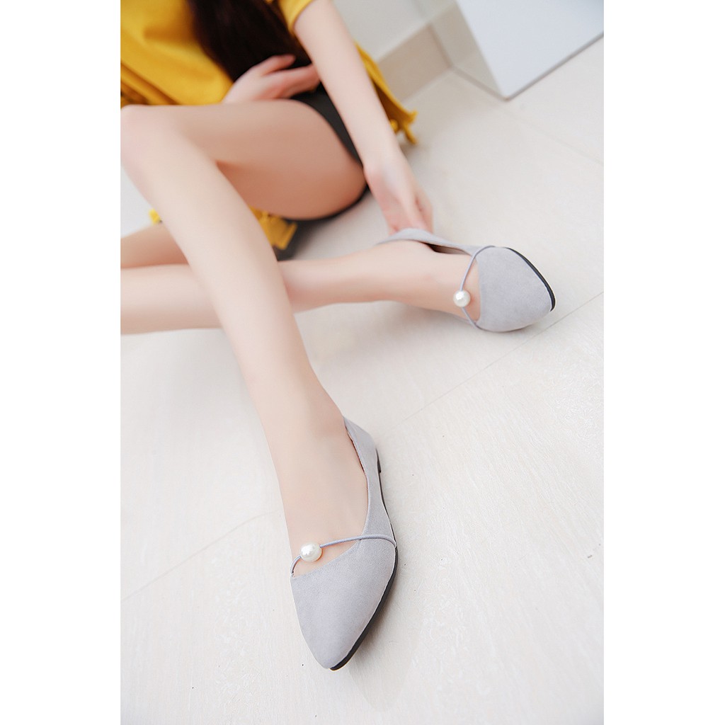 Giày búp bê [FREESHIP] Giày nữ Dể thương xinh xắn - Dể phối đồ phù hợp với mọi lứa tuổi - GBB05 | BigBuy360 - bigbuy360.vn