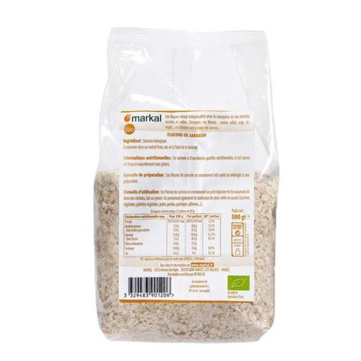 Kiều mạch cán dẹp hữu cơ Markal 500g ( có gói tách lẻ 100g)