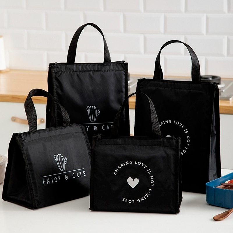 Túi đựng cơm trưa giữ nhiệt tiện lợi tùy chọn kích thước