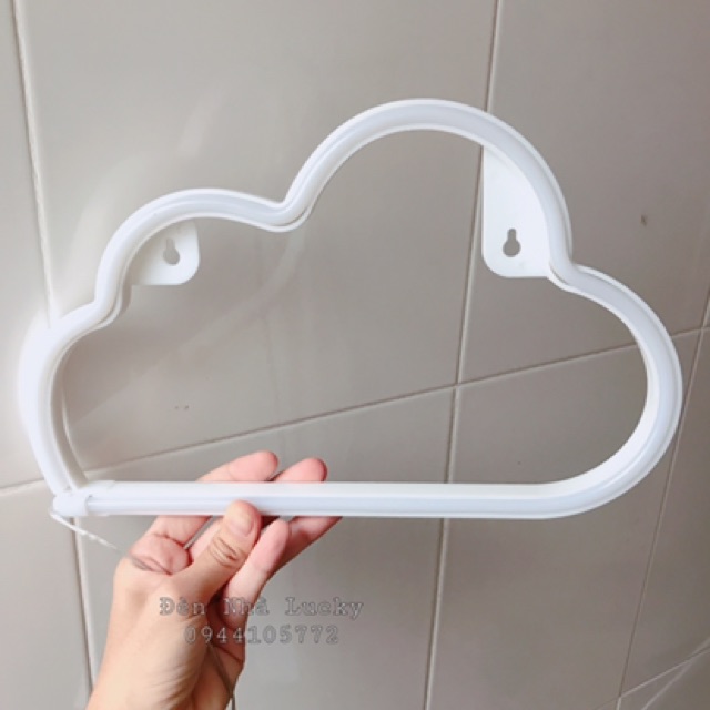 🌥 ĐÈN NEON HÌNH ĐÁM MÂY CUTE ✨