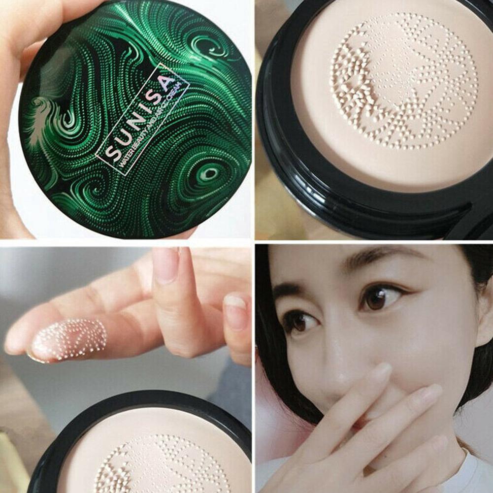 [Hàng mới về] Phấn nước SUNISA Air Cushion CC Cream với mút tán hình nấm tiện lợi cho trang điểm | BigBuy360 - bigbuy360.vn