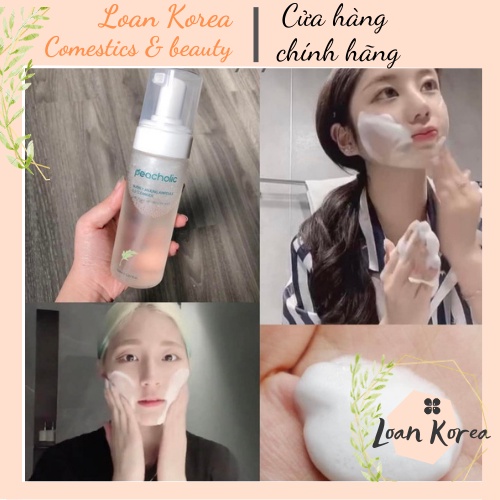 SỮA RỬA MẶT TẠO BỌT DỊU NHẸ PEACHOLIC