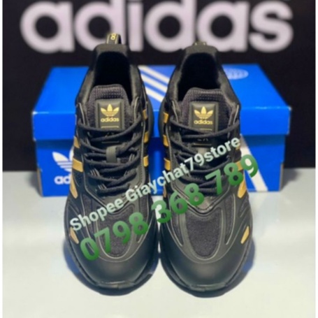 Giày adidas ZX 2K Boost 2.0  FullBlack/God Nam   GIAYCHAT79STORE