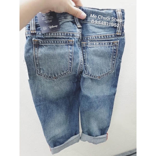 Quần bò Disney Gap dư xịn cho bé