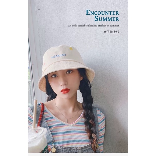[307] Mũ mùa hè chống tia UV phiên bản Hàn Quốc