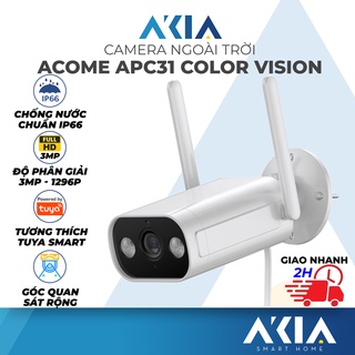 Mua Camera ngoài trời ACOME APC31 có màu ban đêm  quay 1296P 3MP  chống nước IP66  đàm thoại 2 chiều  bảo hành 12 tháng