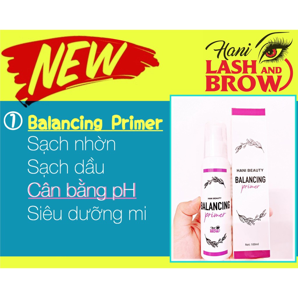 Tăng Kết Dính Lông mi Primer - hỗ trợ tăng độ bền kết dính keo 100% - Hani Lash