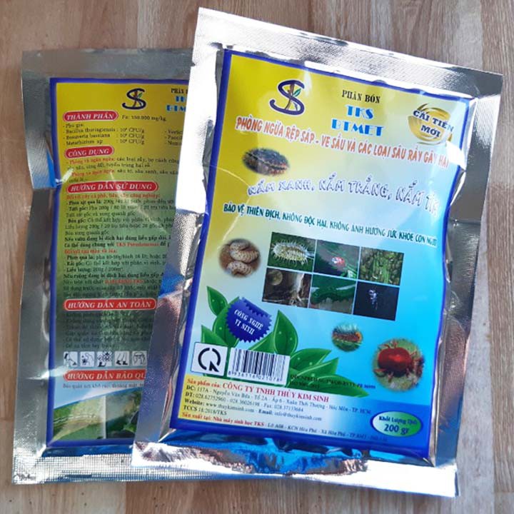 TKS-BTMET: NẤM 3 MÀU-Gói 200gr