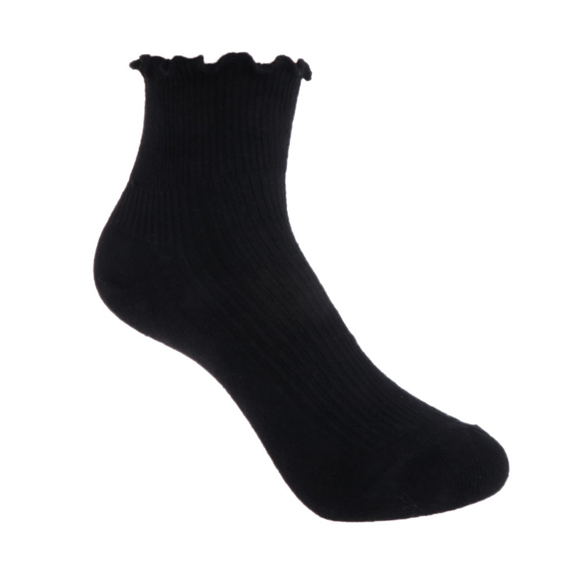 1 Đôi Tất Cotton Cổ Thấp Dễ Thương Cho Nữ